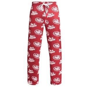 Dr Pepper Pajama Lounge Pants Men M I’m A Pepper Soft Pjs Bioworld New